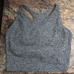 Gray Sports Bra